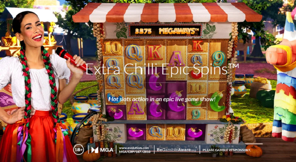Evolution, live e slot assieme in Extra Chilli Epic Spins