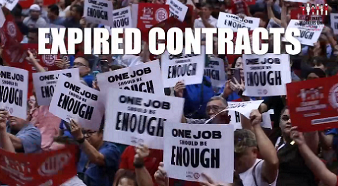 Las Vegas, picchetti di lavoratori davanti i casinò Mgm e Caesars