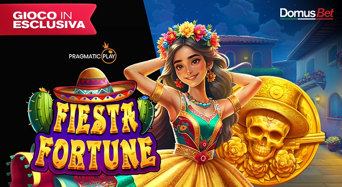 Fiesta Fortune: un’esplosione di colore in esclusiva su Domusbet