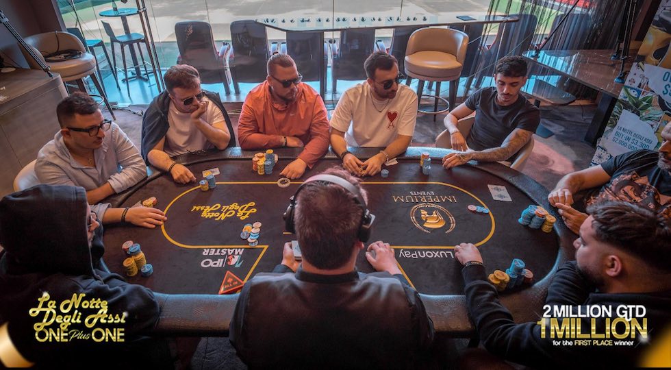 Notte degli Assi 1+1 Tirana: Bock dominatore assoluto del final table da 8!