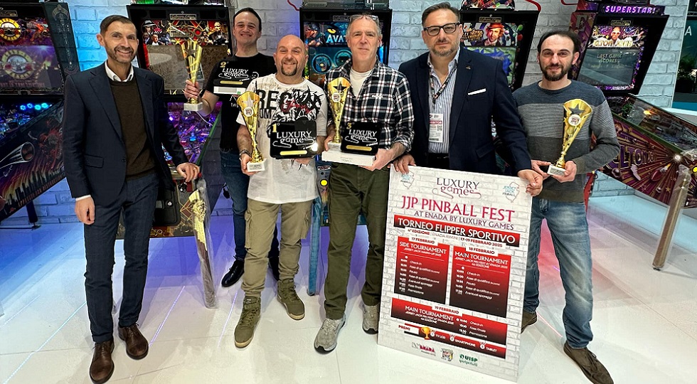 Flipper sportivo: a Enada trionfa il toscano Pablo Iacoponi