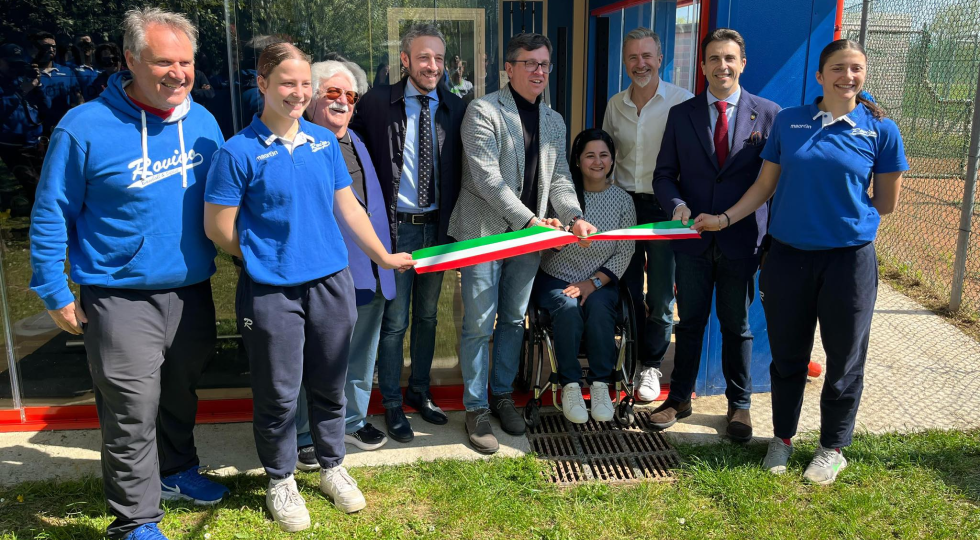 Fondazione Entain, con Bsc Rovigo inaugura palestra per non vedenti