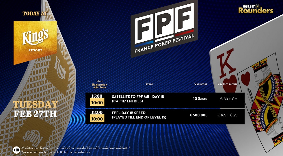 France poker series: buona la prima con 83 entries nel day 1A, domina Profiler910