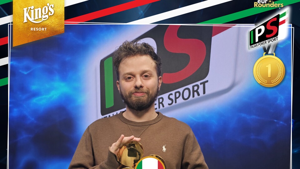 Italian Poker Sport: trionfa Francesco Simone Recupero
