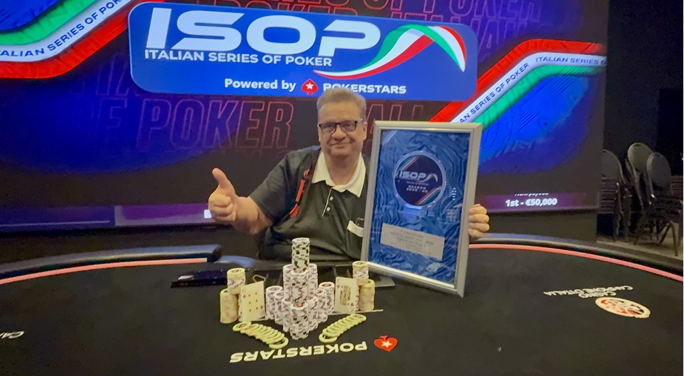 Friedrich Raz domina le Isop Campione: dopo un deal a 4 è lui il vincitore