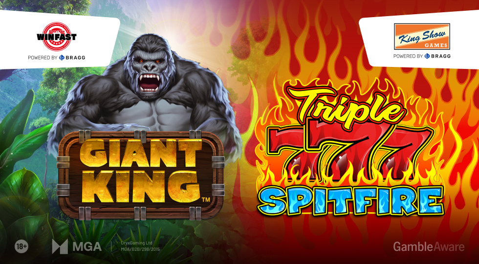 Bragg, agosto di novità da Win Fast e King Show Games
