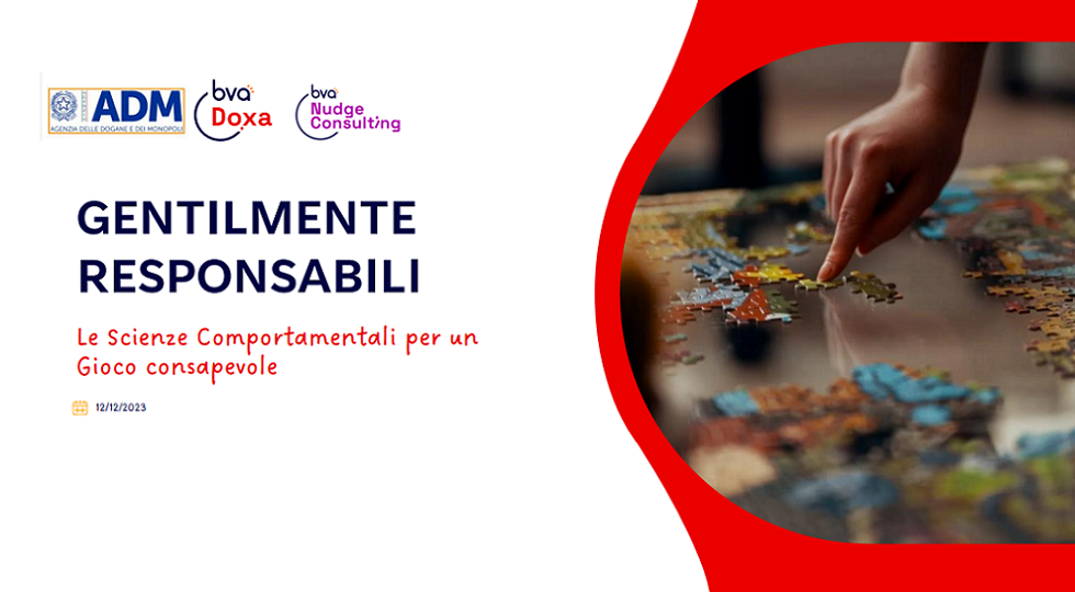 Le scienze comportamentali per il gioco consapevole, Biondi: ‘Educazione e formazione prime leve’