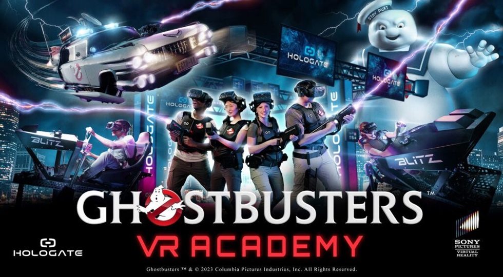 Arcade: da Hologate e Sony arriva Ghostbusters Vr Academy