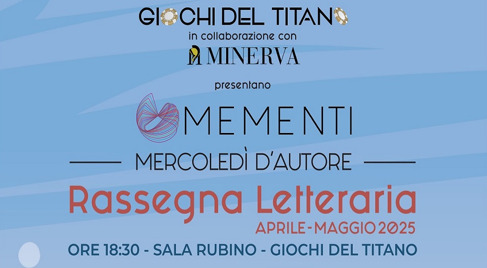 Giochi del Titano rilancia in cultura, torna ‘Mementi – Mercoledì d’autore’