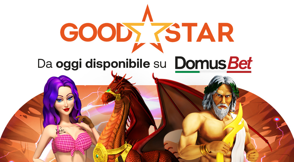 Il casinò di Goodstar approda su Domusbet