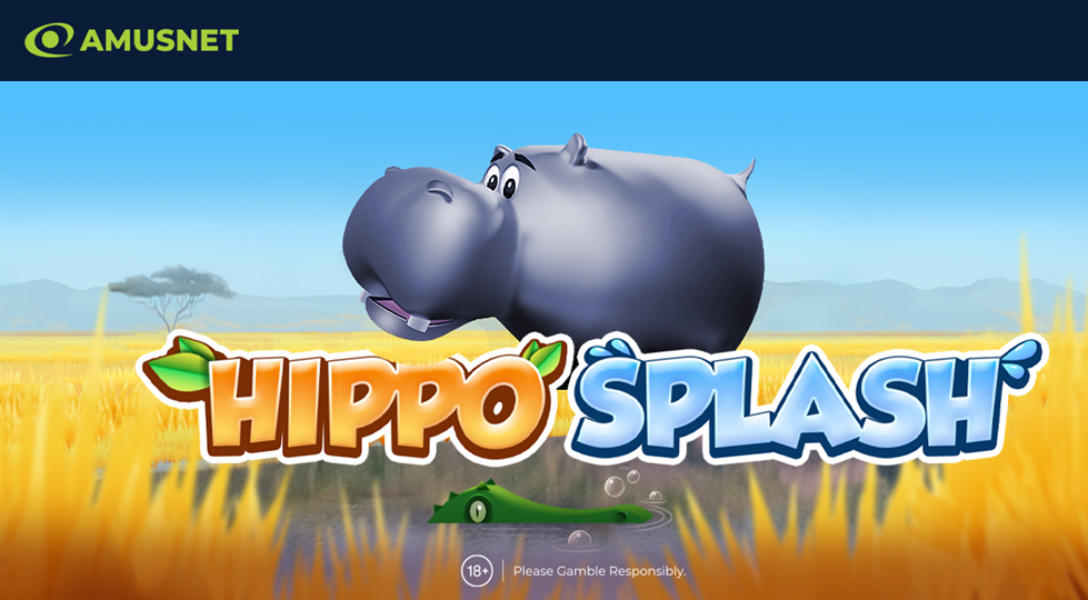 Hippo Splash e Coin Gobbler Dice Edition: i nuovi titoli di Amusnet a febbraio