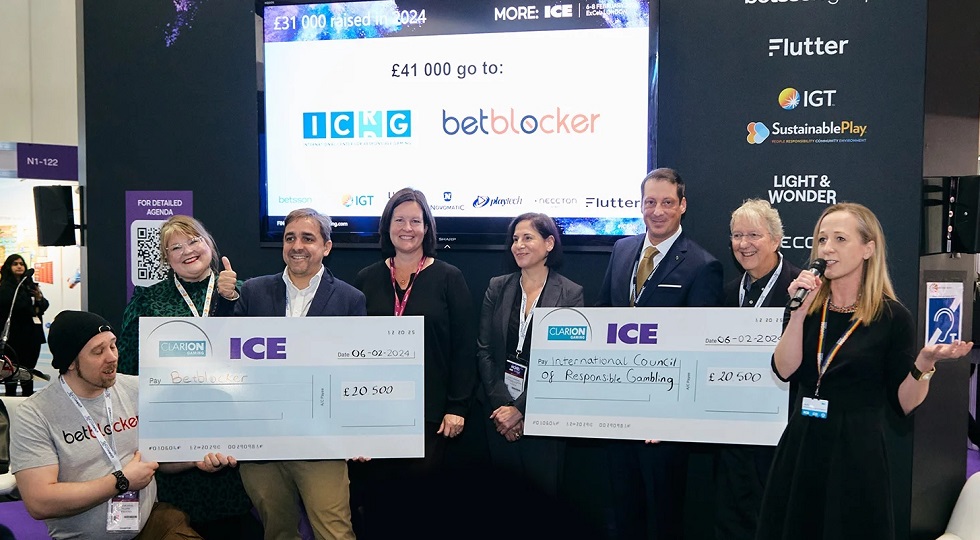 Ice 2024, la Consumer protection zone raccoglie 41.100  sterline per Icrg e Betblocker