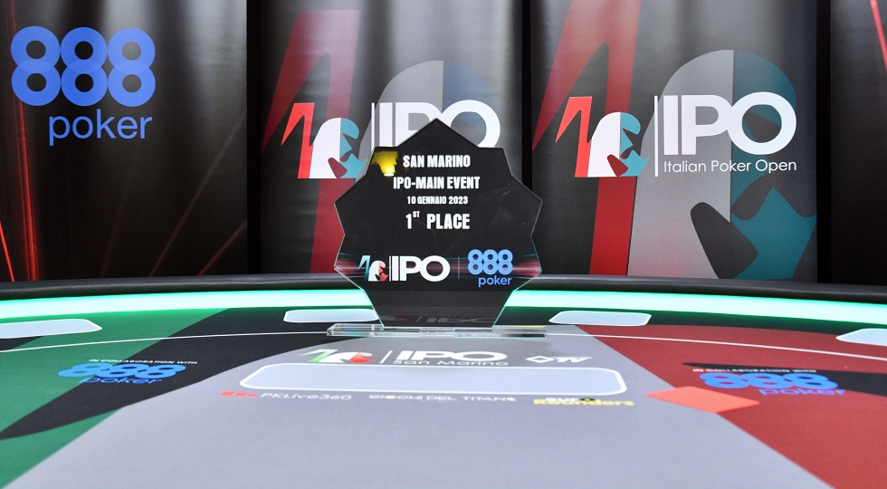 La diretta del final table dell’IPO San Marino dei record!