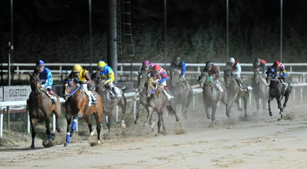 Ippica, Corridonia riapre i cancelli, un successo la prima in notturna