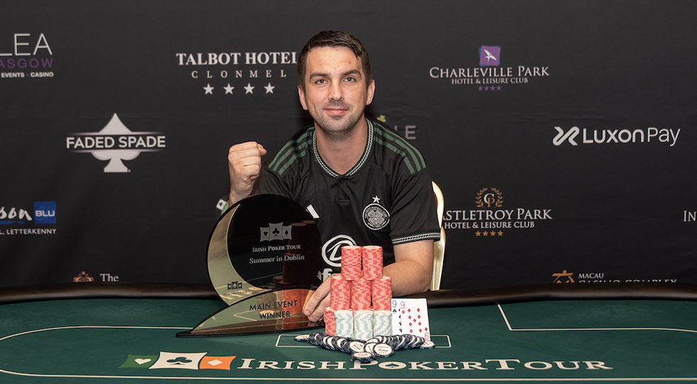 Irish Poker Tour Summer: a Dublin trionfa Flanagan su 2.044 entries