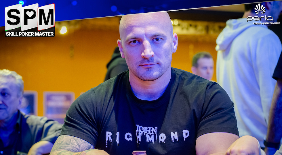 Kontos elimina Minieri e chiude al comando dello Skill Poker Master: in 38 per la prima moneta da 110mila euro