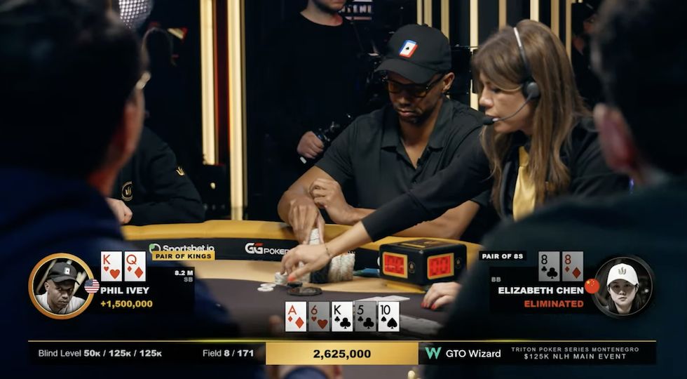 Ivey e Kenney, due leggende milionarie al final table del main Triton Poker Montenegro: la diretta