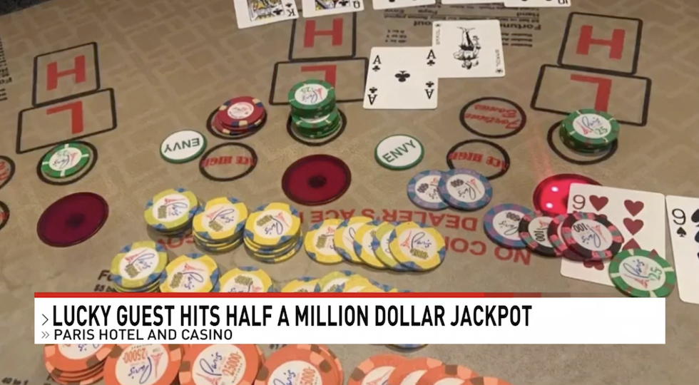 Paris Las Vegas, anonimo player centra una scala reale da 541mila $