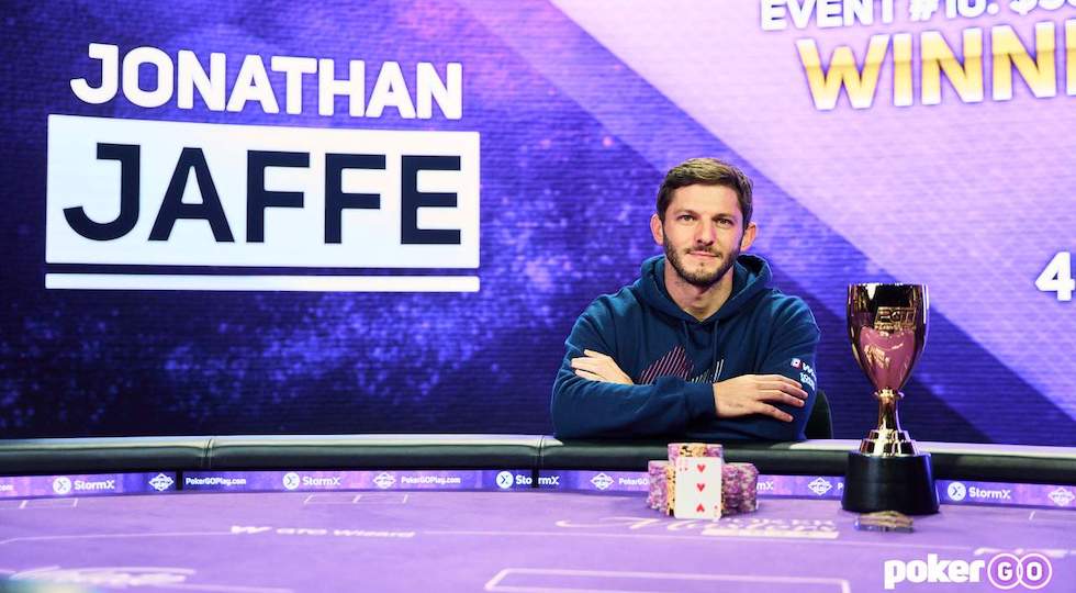 Un 3 al river e Jaffe vince l’evento finale Poker Masters 2023