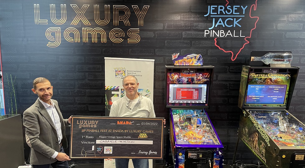 Flipper sportivo, a  Enada primavera 2024 torna il Jjp pinball fest