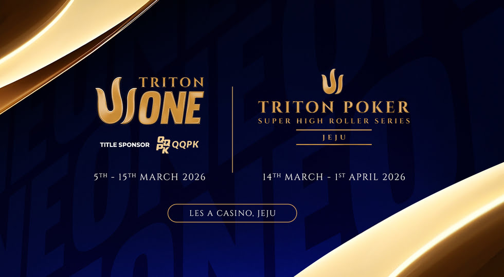 Triton Poker a Jeju: annunciato il programma di Triton One e Super High Roller Series