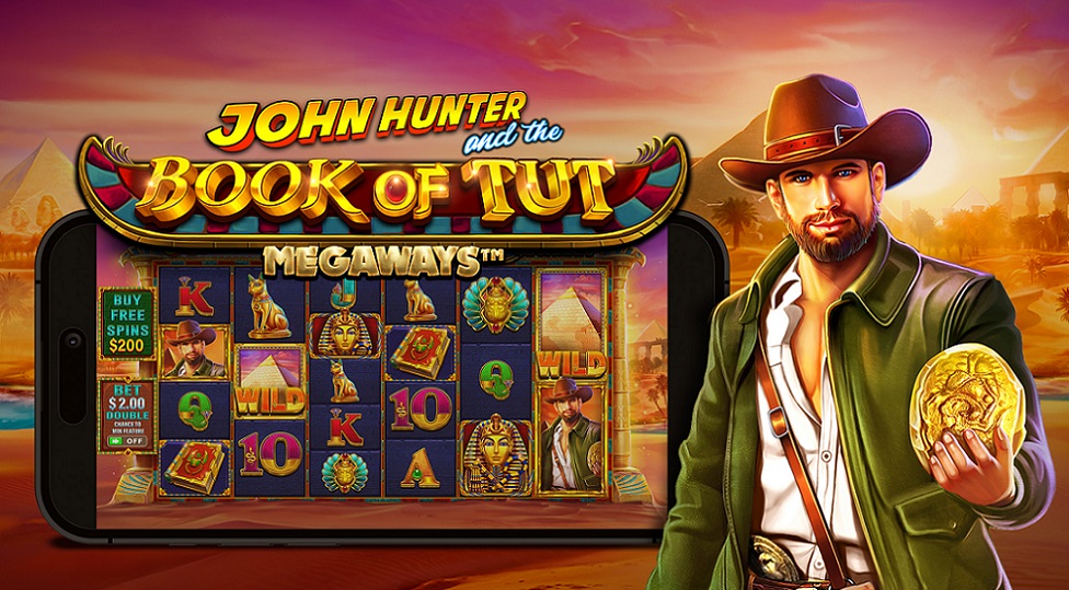Pragmatic Play, un’altra avventura con John Hunter and the Book of Tut Megaways