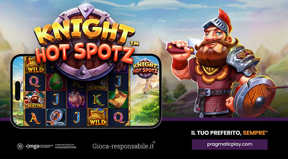 Pragmatic Play, un’epica avventura in Knight Hot Spotz