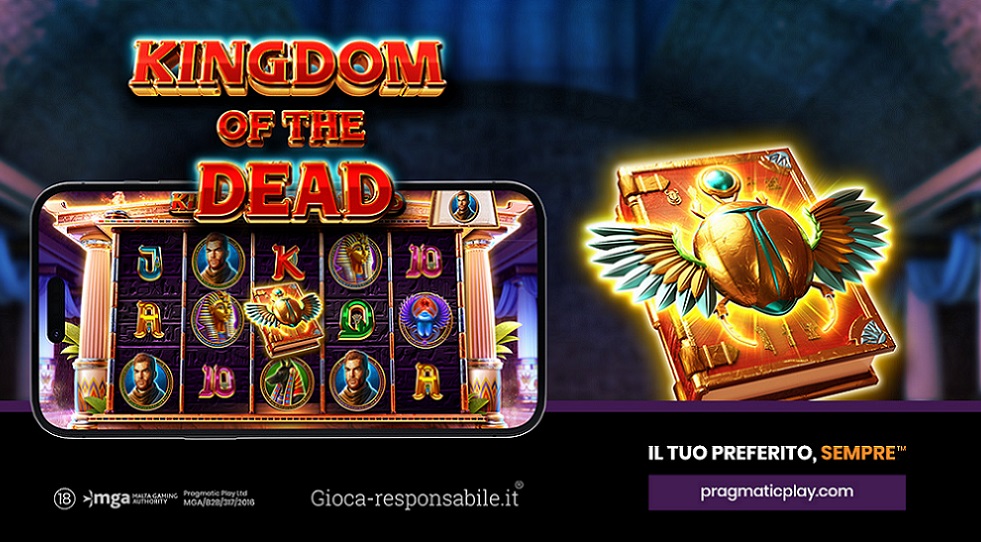 Pragmatic Play, ritorno in Egitto col nuovo capitolo di Kingdom of the Dead