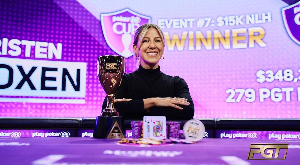 Kristen Foxen sempre più top player: suo l’Evento n.7 della PokerGO Cup 2025