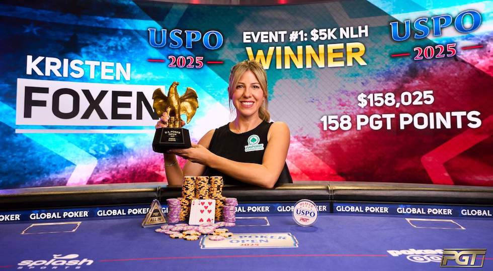 Kristen Foxen sempre più on fire: suo il primo Us Poker Open 2025