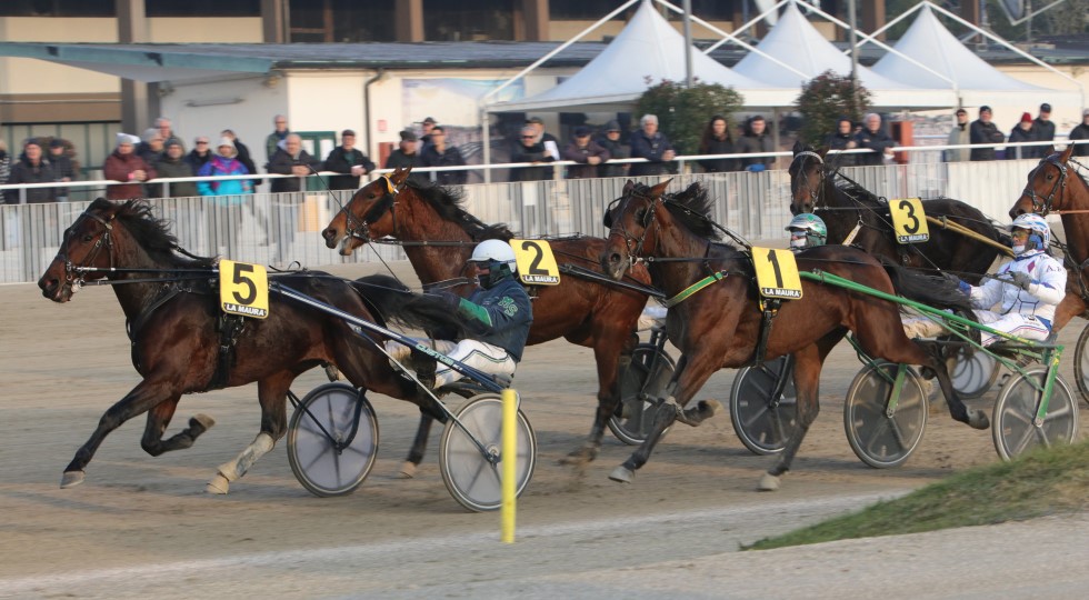 Ippodromo Snai La Maura,  Brillant Ferm si impone nel Premio Walner