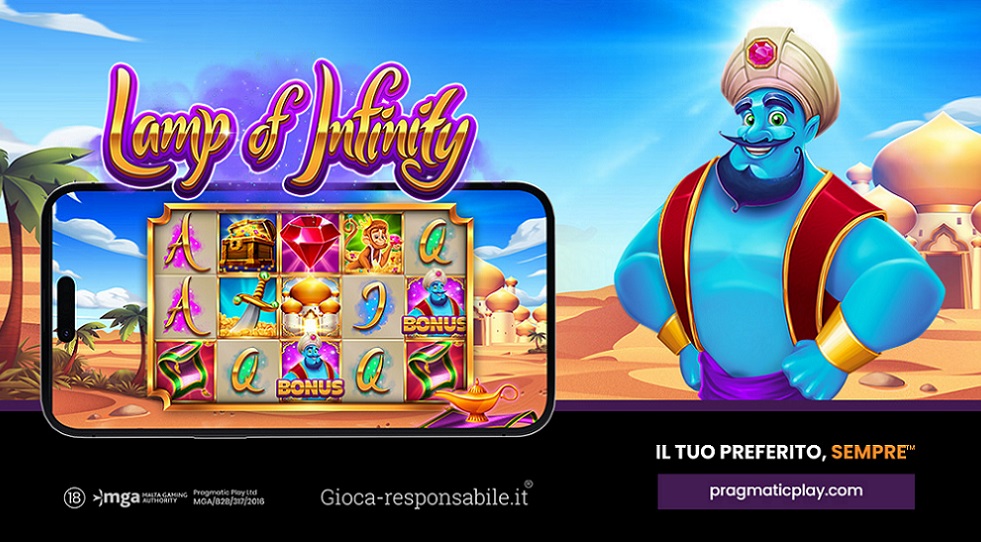 Pragmatic Play, la magia si accende con Lamp of Infinity