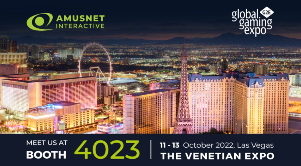 Amusnet Interactive si unisce a G2E a Las Vegas
