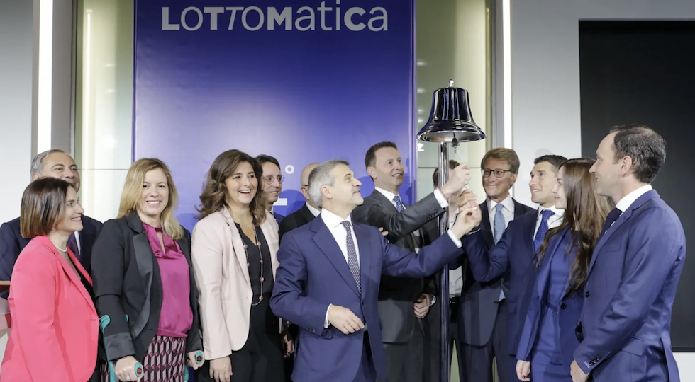 Lottomatica, quotata in Borsa su Euronext Milan, Angelozzi e Moneta all’apertura dei mercati