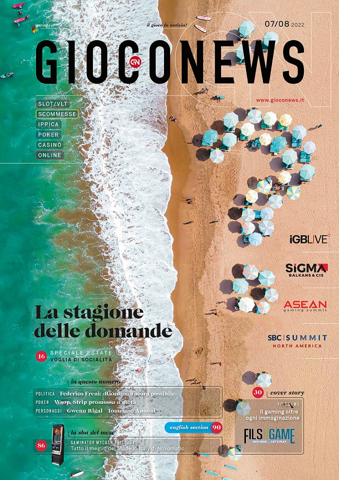 Gioco News, la rivista di luglio/agosto è online