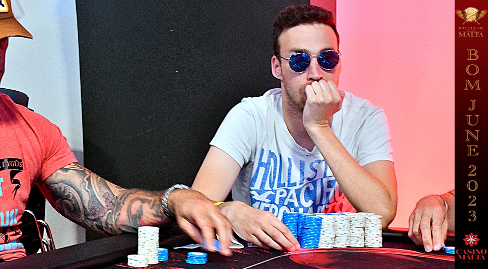 Fryda super chip leader al Day2 del Battle of Malta 2023: inseguono Barone e Agnoletto