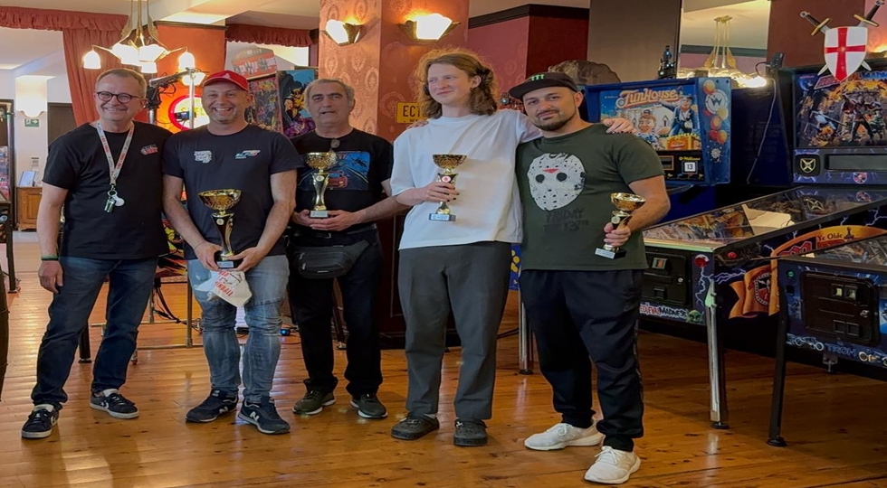 Flipper sportivo: Daniele Acciari non tradisce e si aggiudica il Mad4Pinball