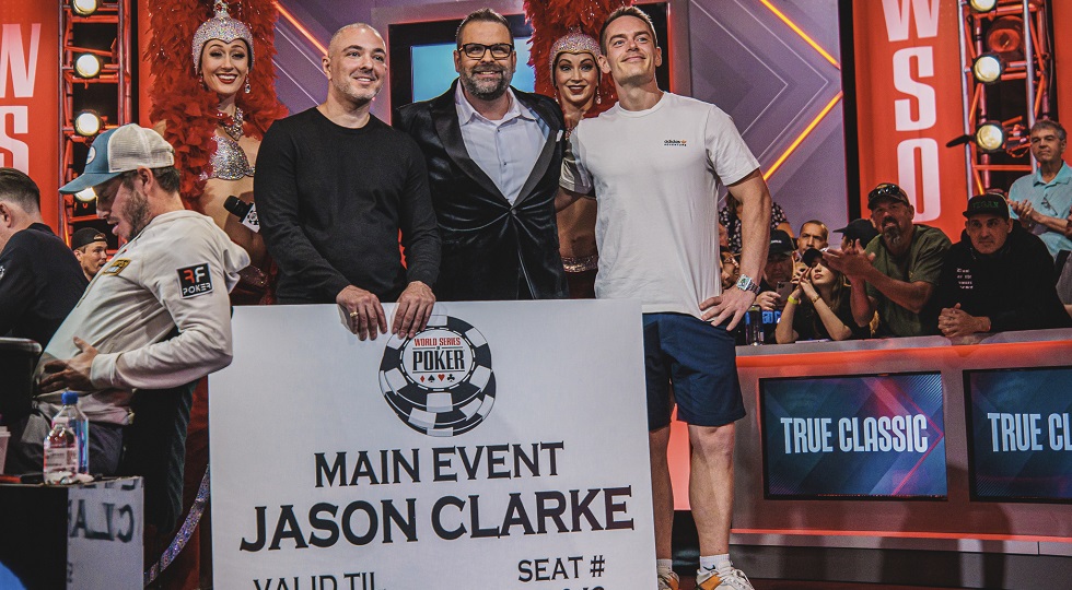 Il ‘Main event for life’ a Jason Clarke: un pass di 30 anni per partecipare al main event Wsop