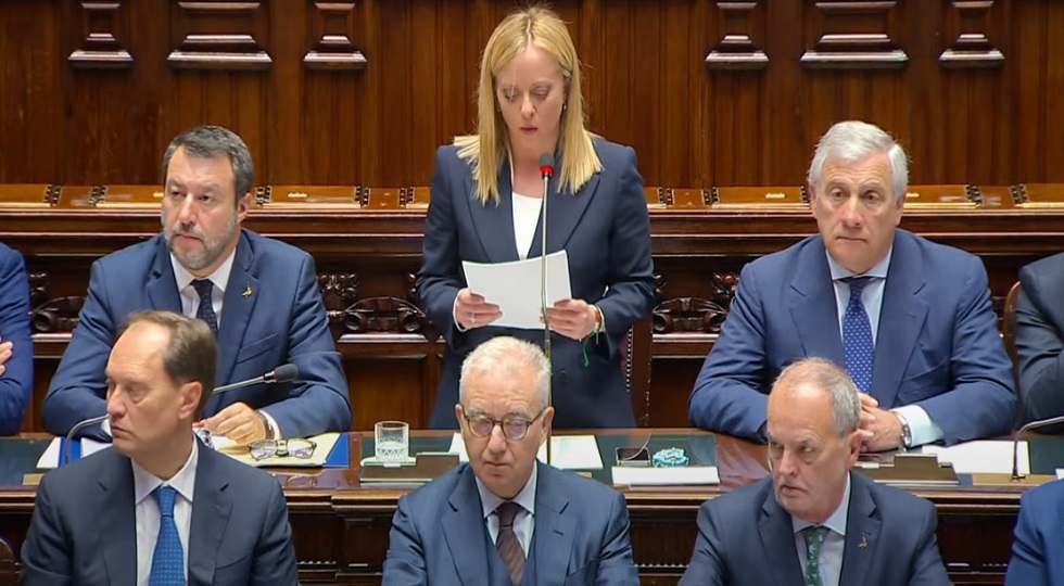 Meloni, il discorso programmatico: ‘Legalità stella polare dell’azione di governo’