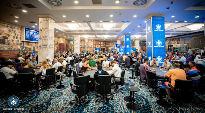 Italia super al Day3 del main event Merit Poker Retro Cipro