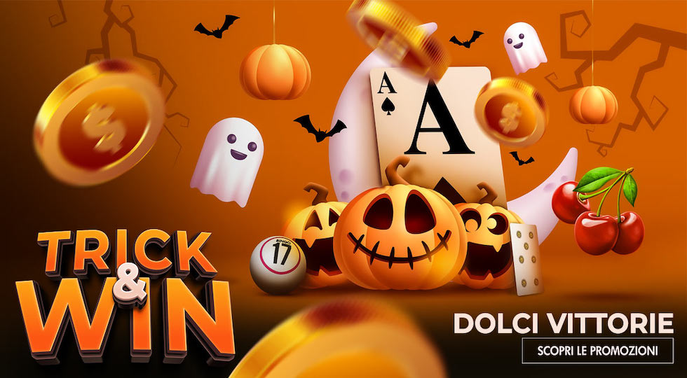 Halloween in casa Microgame, gli speciali palinsesti Trick&Win
