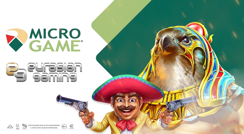 Microgame amplia il catalogo di giochi con Eurasian Gaming