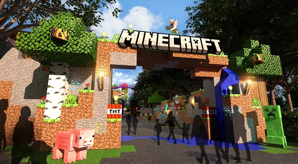 Minecraft, due parchi a tema in arrivo: il primo è previsto in Usa nel 2026