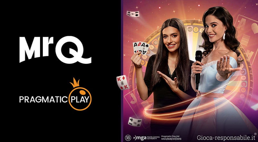 Gioco online, su MrQ arriva il live casino di Pragmatic Play