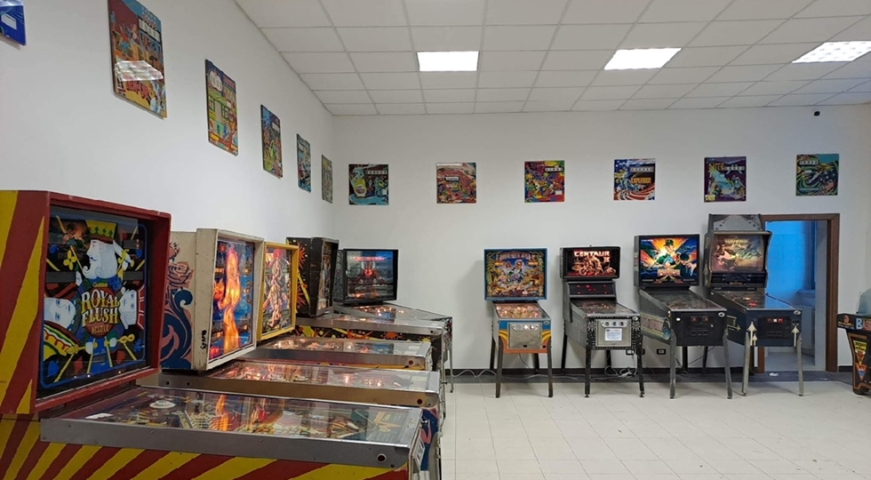 A Terni debutta il museo del flipper e del modernariato ‘Dino Merluzzi’