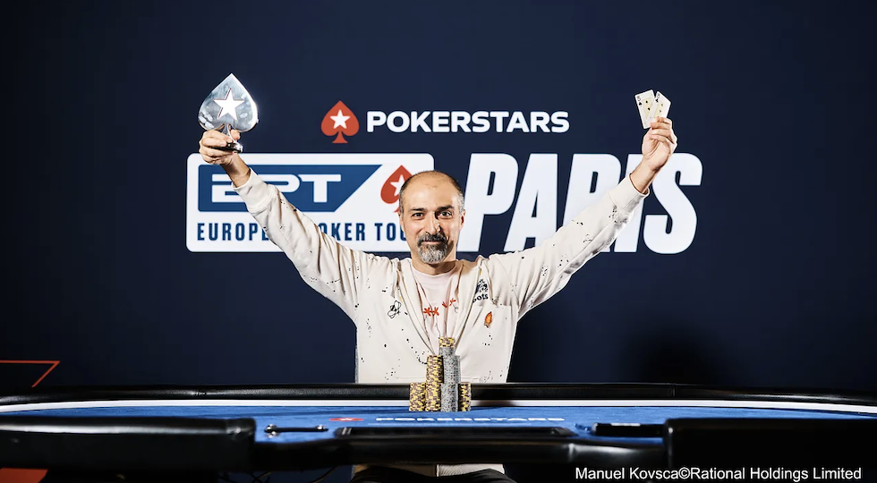 Ram Faravash vince tutto lui al €3.000 Mystery Bounty Ept Parigi