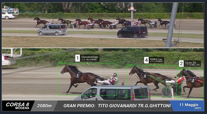 L’ippodromo di Modena all’avanguardia nel mondo per il tracking delle corse