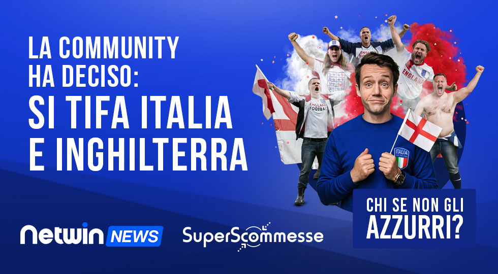 Chi se non gli azzurri, il risultato del sondaggio: gli italiani scelgono l’Inghilterra
