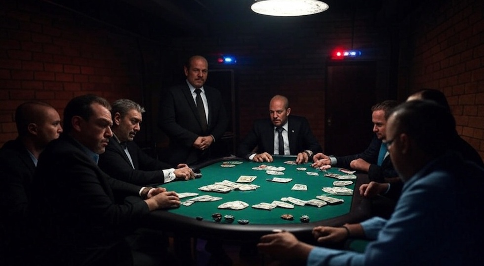 Poker live illegale nei retro dei ristoranti del New Jersey: coinvolti mafiosi e politici