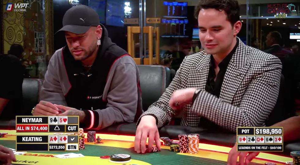 Cash game high stakes: Keating domina la speciale classifica